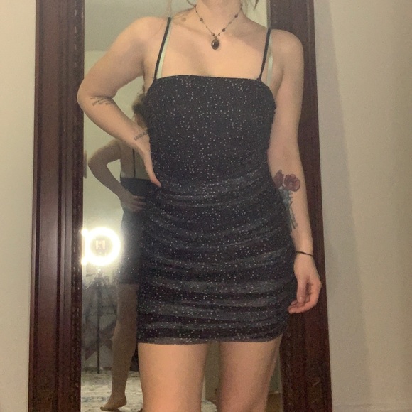 Nasty Gal Polka Dot Mini Dress - Picture 3 of 3